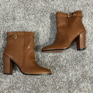 NWT Kate Spade brown booties size 8